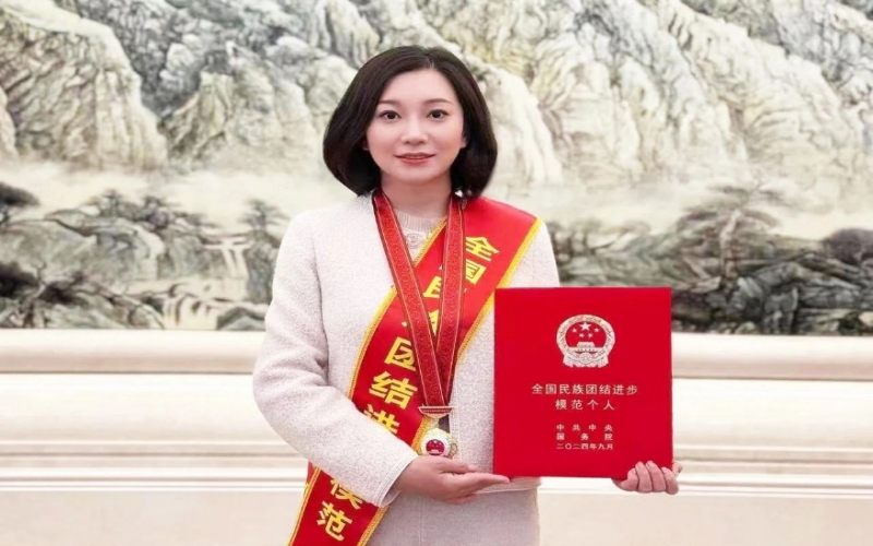 張君婷：民族團(tuán)結(jié)進(jìn)步事業(yè)的倡導(dǎo)者、踐行者、維護(hù)者